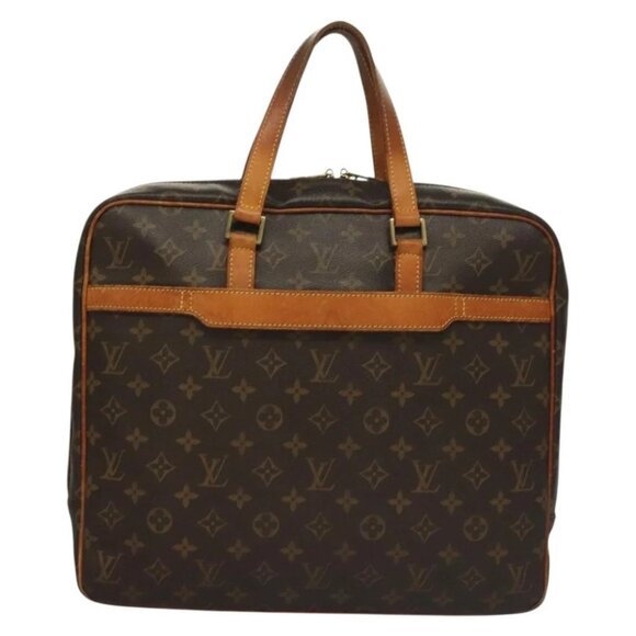 LOUIS VUITTON Monogram Porte Documents Pegas Hand Bag - Picture 3 of 16